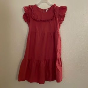 Wonder Nation Girl’s ruffle dress size 10/12